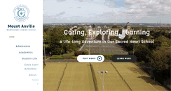 Desktop Screenshot of mountanvillemjs.ie